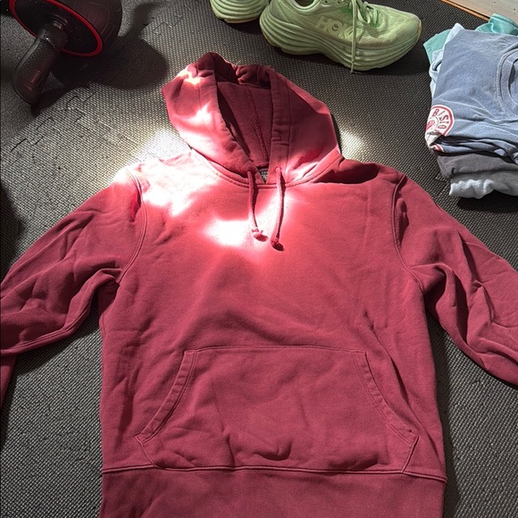 J. Crew Other - Red Pullover Sweater with Hood Jcrew